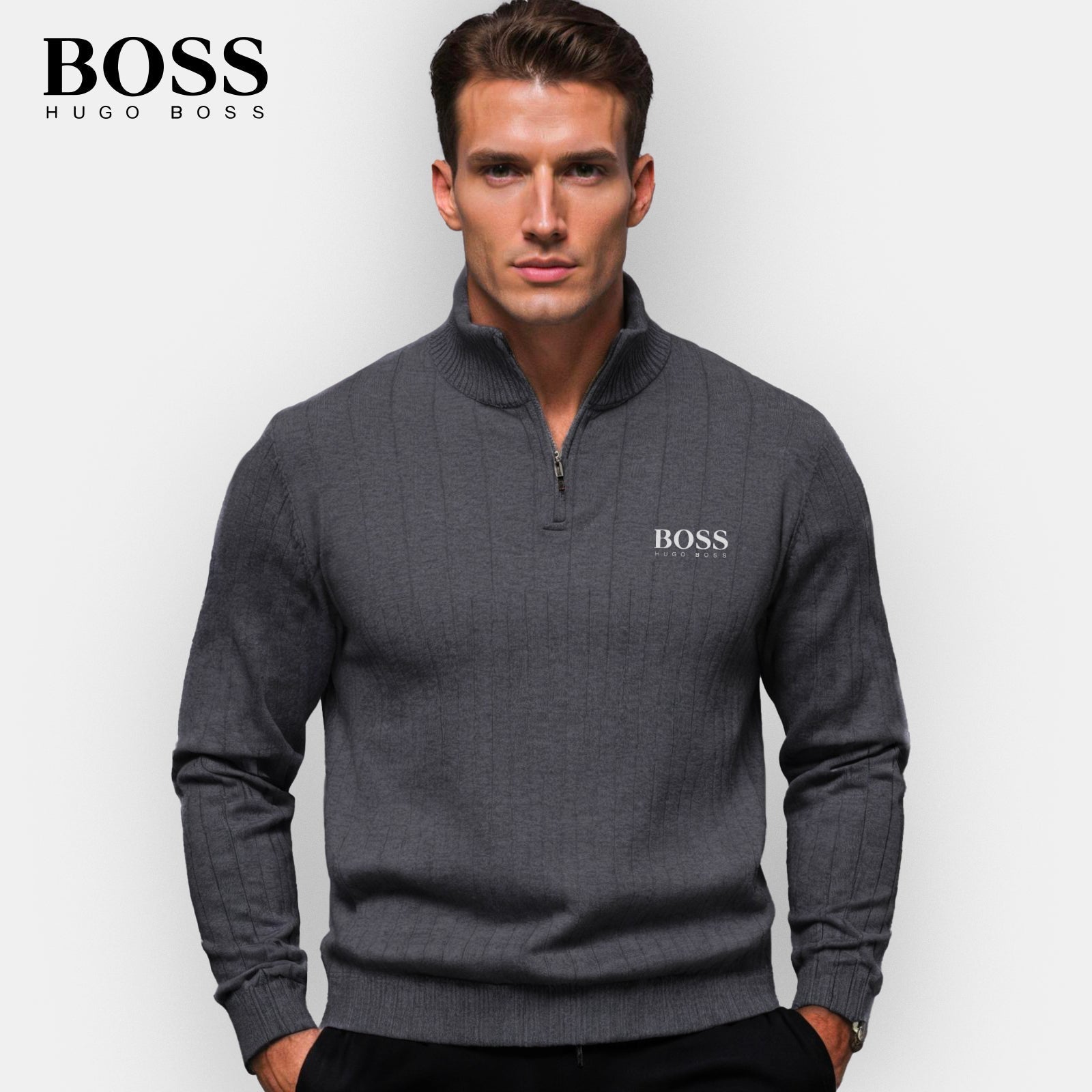 Maglione con zip (SALDI)