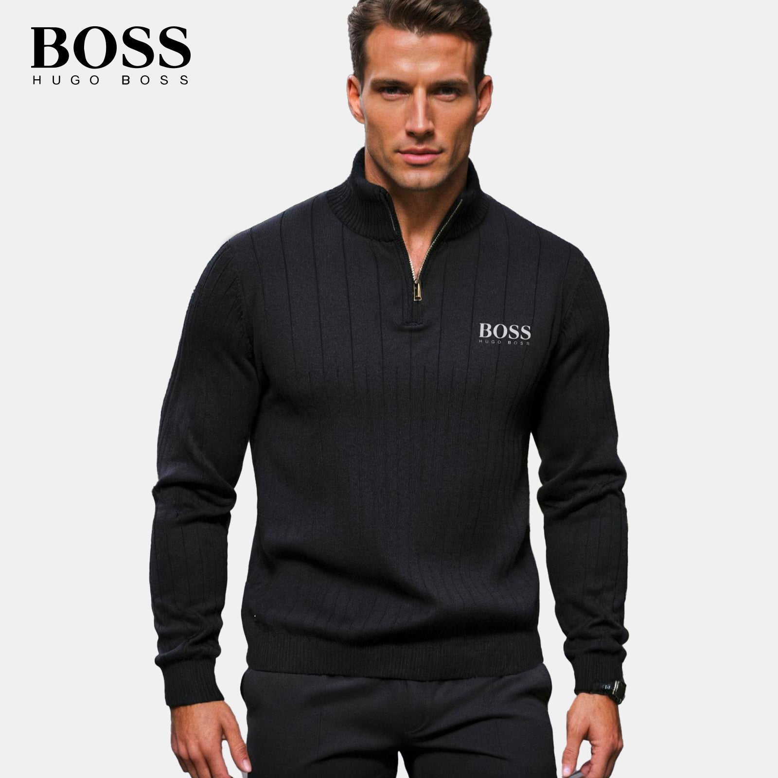Maglione con zip (SALDI)