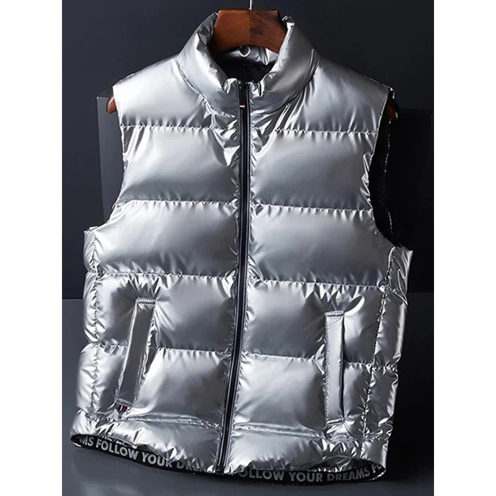 Frosty Glacier Puffer Vest