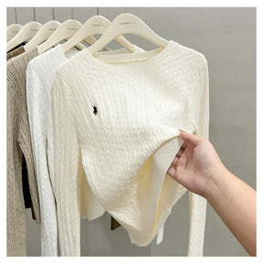 Maglione a Trecce