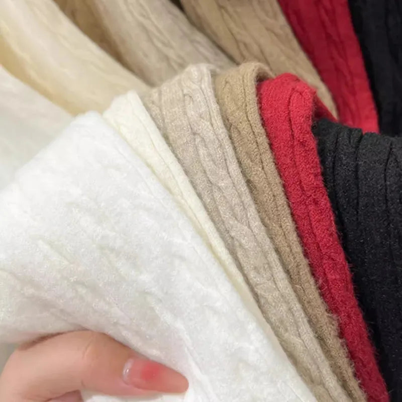 Maglione a Trecce
