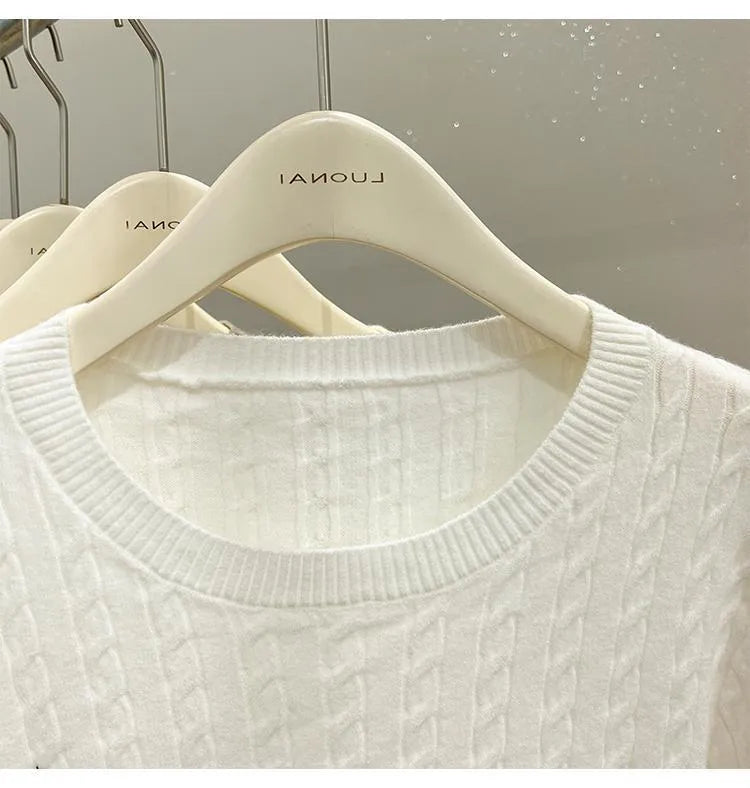 Maglione a Trecce