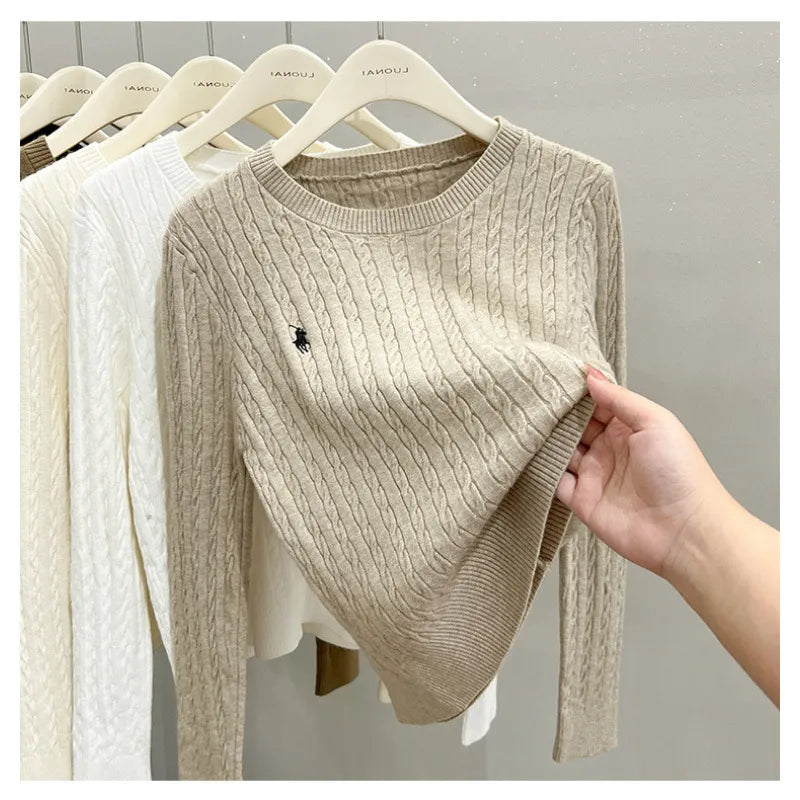 Maglione a Trecce