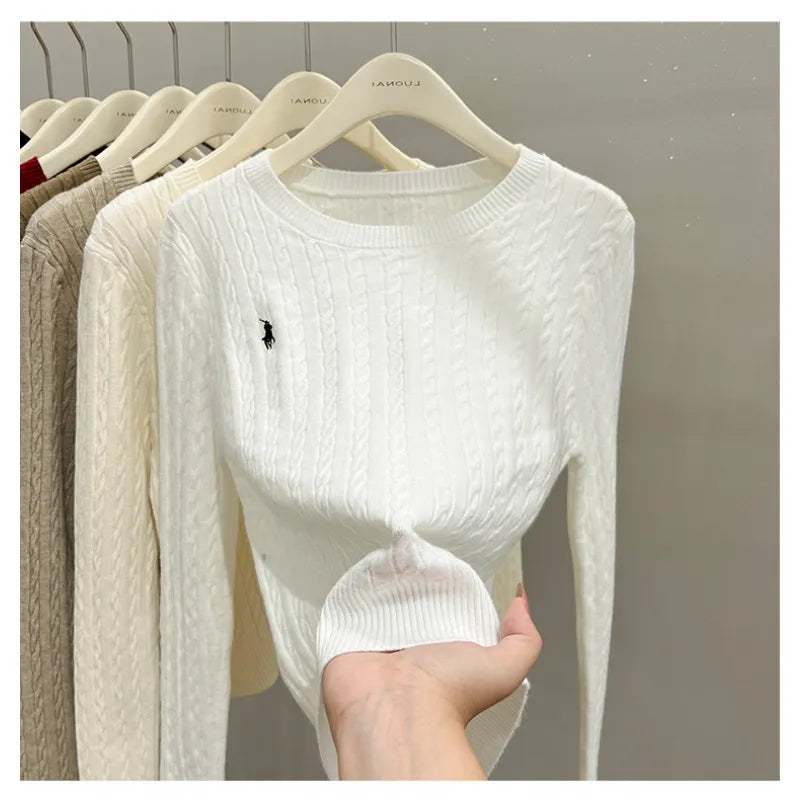 Maglione a Trecce
