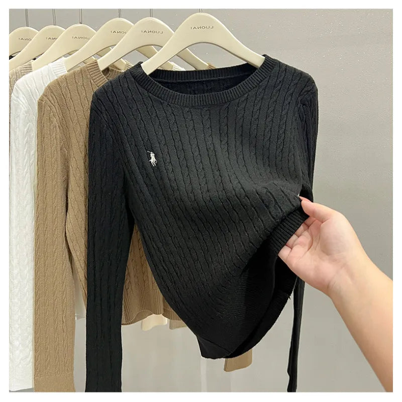 Maglione a Trecce