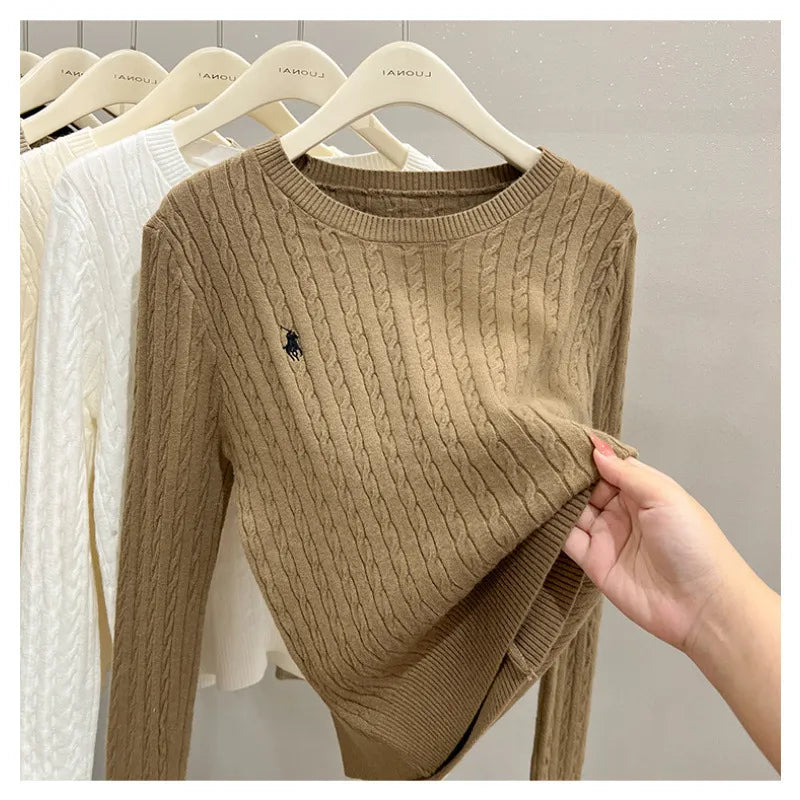 Maglione a Trecce