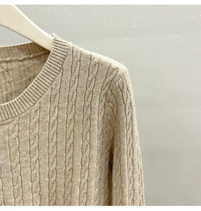 Maglione a Trecce