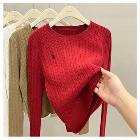 Maglione a Trecce