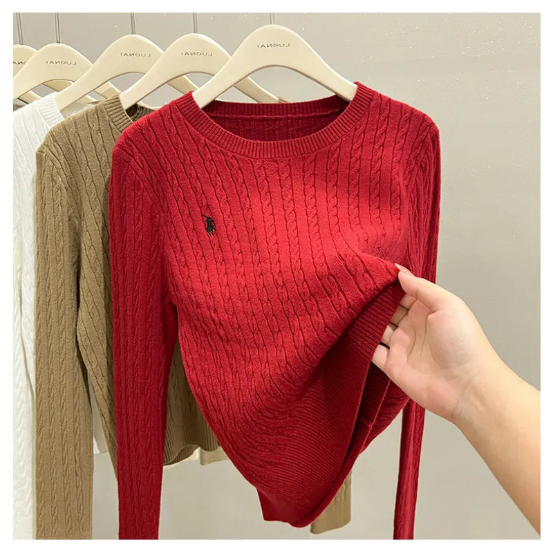 Maglione a Trecce