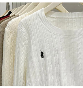 Maglione a Trecce