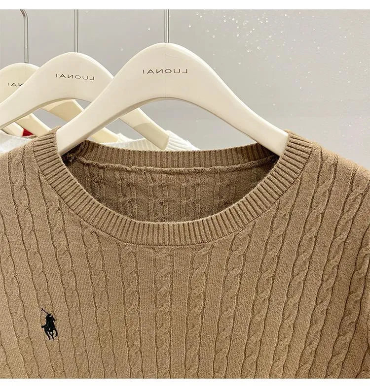 Maglione a Trecce