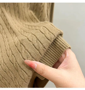 Maglione a Trecce