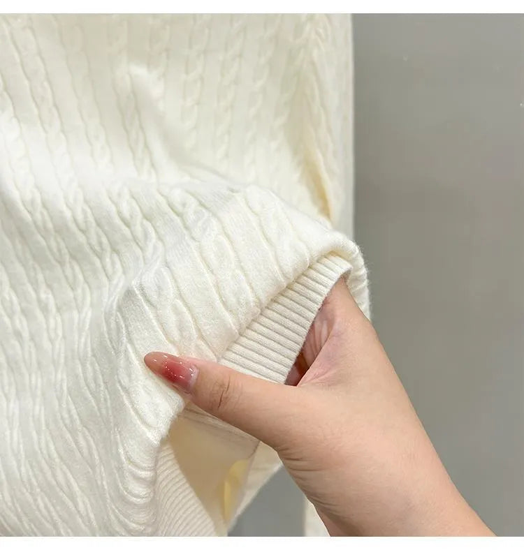 Maglione a Trecce