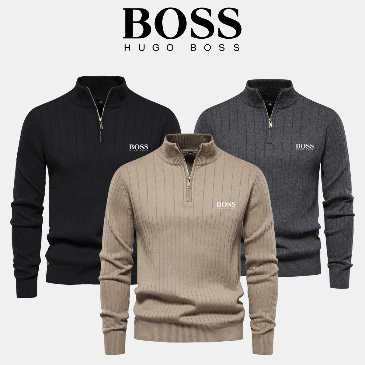 Maglione con zip (SALDI)